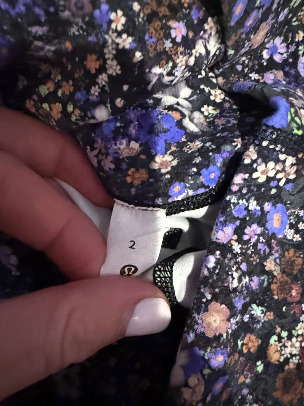 Lululemon floral align shorts